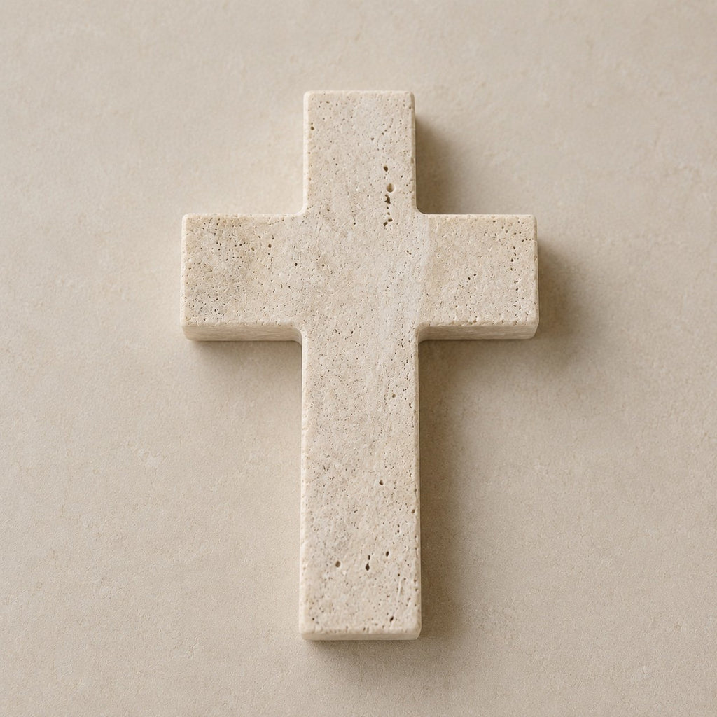 Travertine Cross