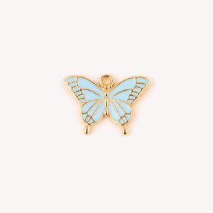 Blue Butterfly Charm