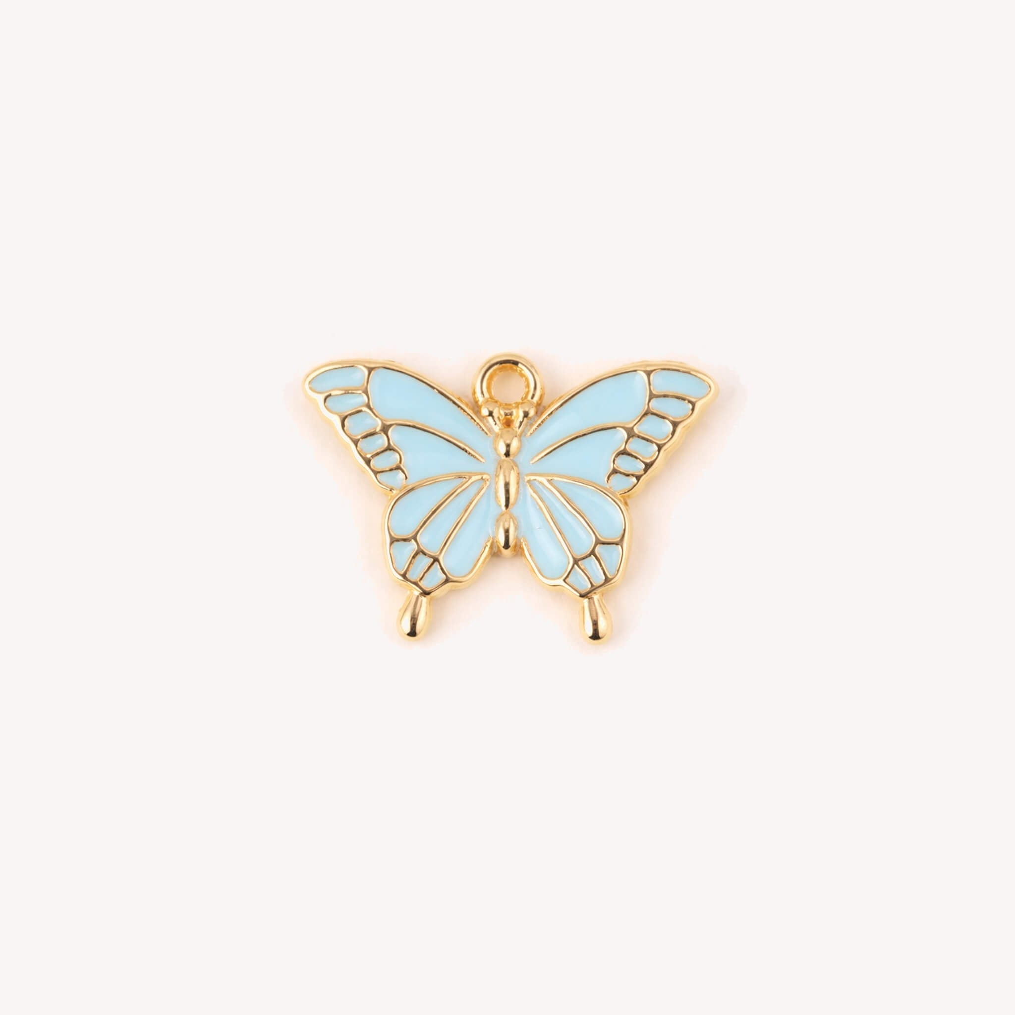 Blue Butterfly Charm