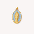 Mother Mary Charm (Blue)