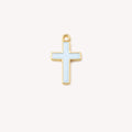 Blue Cross Charm