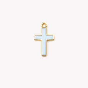 Blue Cross Charm
