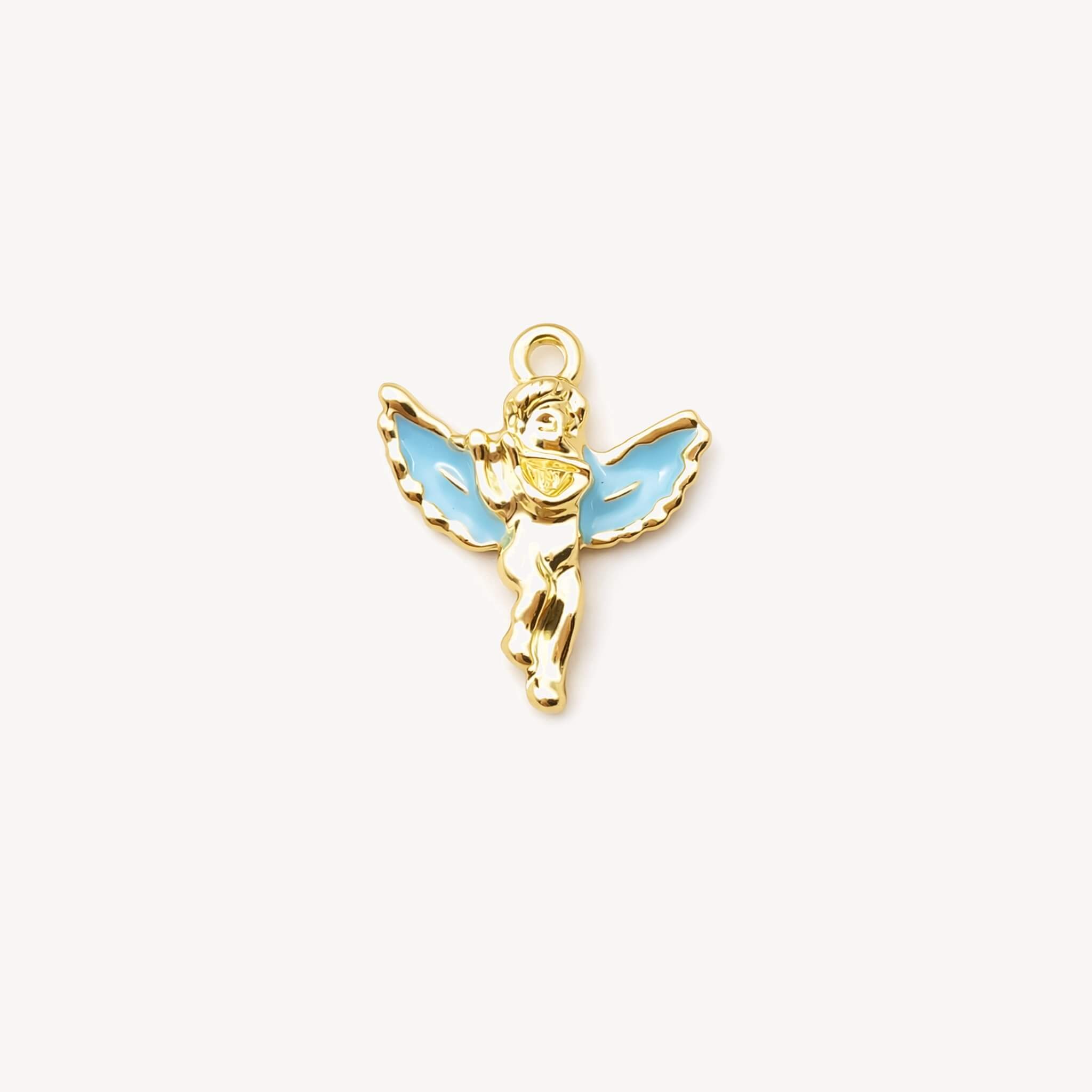 Blue Angel Charm