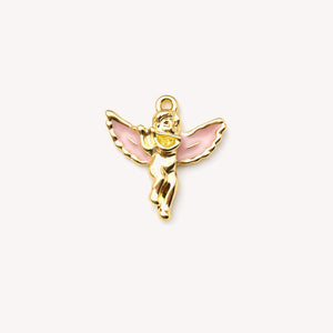 Pink Angel Charm