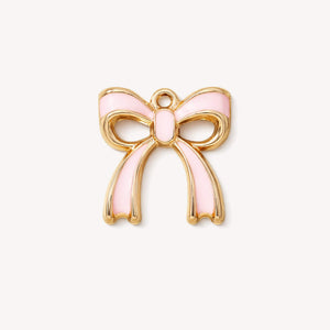 Pink Bow Charm