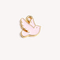 Pink Flying Bird Charm