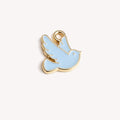 Blue Flying Bird Charm