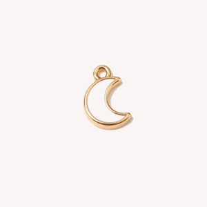 White Moon Mini Charm