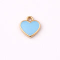 Blue Mini Heart Charm